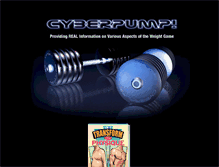 Tablet Screenshot of cyberpump.com